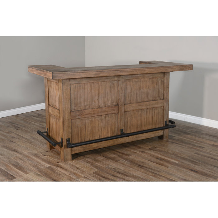 August Grove® Gridley 80'' Home Bar & Reviews Wayfair